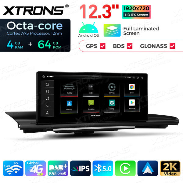 Audi A6 A7 RS6 RS7 S6 S7(C7) MMI 3G 3G+ ( 2012-2019) Android 13 12,3" Octa core 4/64 GB Wireless CarPlay Android Auto 4G QLA23A6L