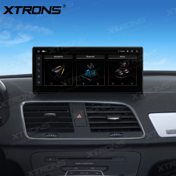 Audi Q3 SQ3 RS13 (2013-2018) MMI Android 13 Octa Core da 12,3" 4+64 GB 4G LTE schermo IPS 2K carplay android auto wireless QLA23Q3