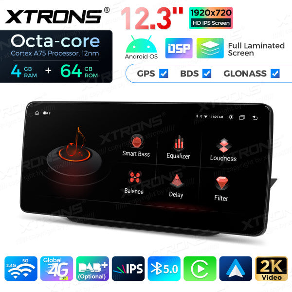 Mercedes B- W246 2016-2018 12,3'' NTG 5.0/5.1/5.2 Android 13 8 Core 8+128GB 4G CarPlay Android Auto WIFI QLM2250M12BL