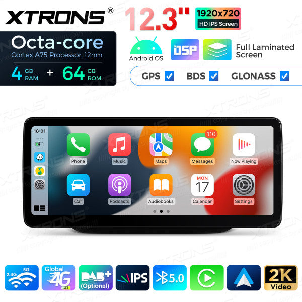 Mercedes B- W246 2016-2018 12,3'' NTG 5.0/5.1/5.2 Android 13 8 Core 8+128GB 4G CarPlay Android Auto WIFI QLM2250M12BL