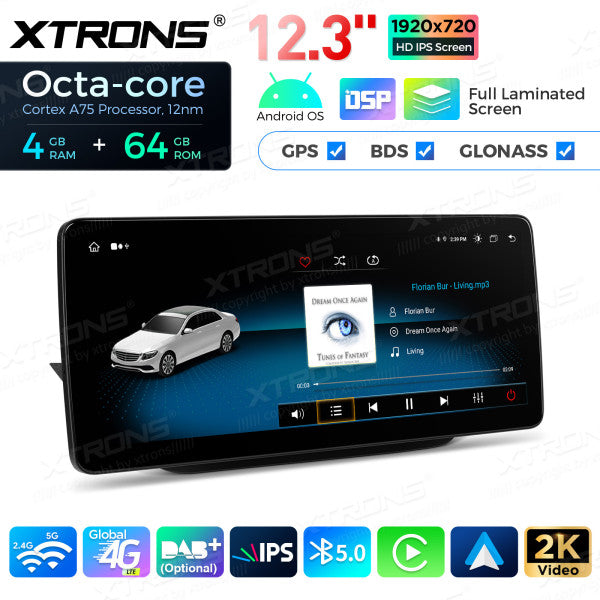 Mercedes B- W246 2016-2018 12,3'' NTG 5.0/5.1/5.2 Android 13 8 Core 8+128GB 4G CarPlay Android Auto WIFI QLM2250M12BL