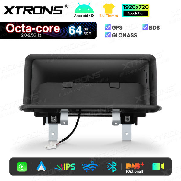 BMW Serie 1 E81/E82/E87/E88 SENZA MONITOR DI SERIE Android OS da 10,25" Carplay Android auto wireless 4G Octa Core 2GB/64 GB QTB1087UNL