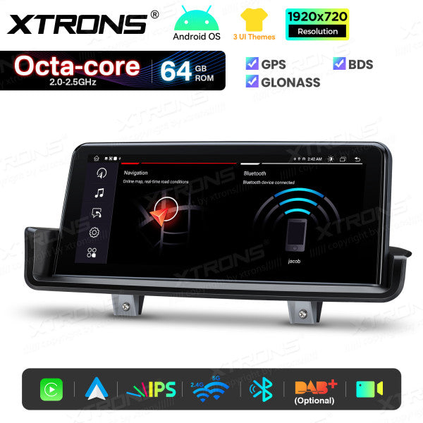 BMW E90/E91/E92/E93 SENZA MONITOR DI SERIE Octacore 2GB/64 GB 10.25'' Android OS 4G carplay android auto wireless QTB1090UNL