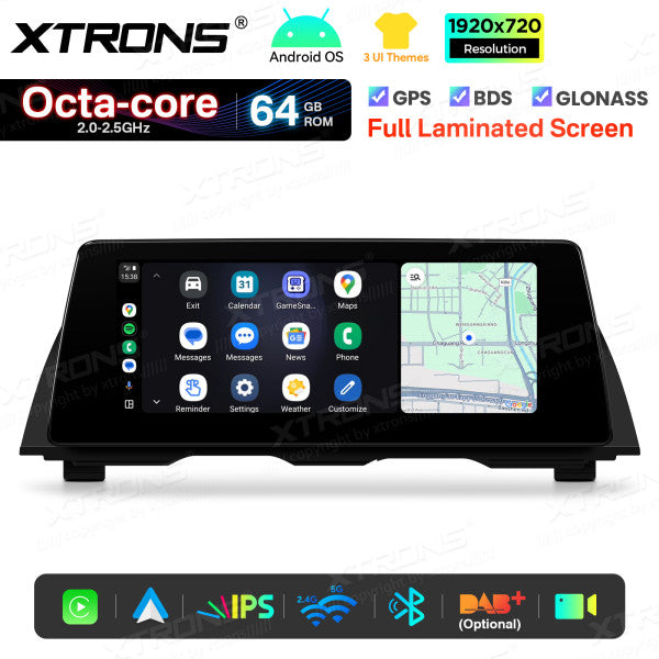 BMW 5 Series F10/ F11 CIC/ NBT 10,25'' Android OS Car Radio 8 Core 2+64GB with 4G LTE CarPlay Android Auto DSP QTB10FVCI