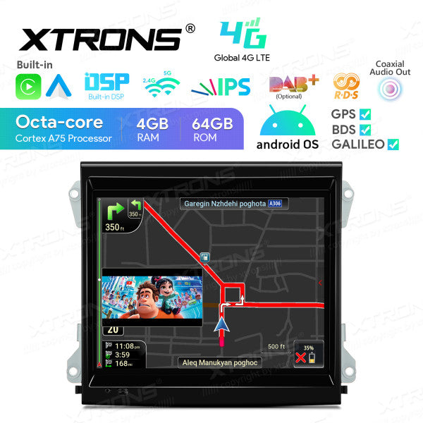 Porsche Cayenne (tipo 92A o E2) (2010-2016) 8,4" con sistema PCM 3.1 carplay Android auto wireless WiFi Bluetooth navigatore satellitare radio RDS lettore USB schermo touch screen IA84KYPT