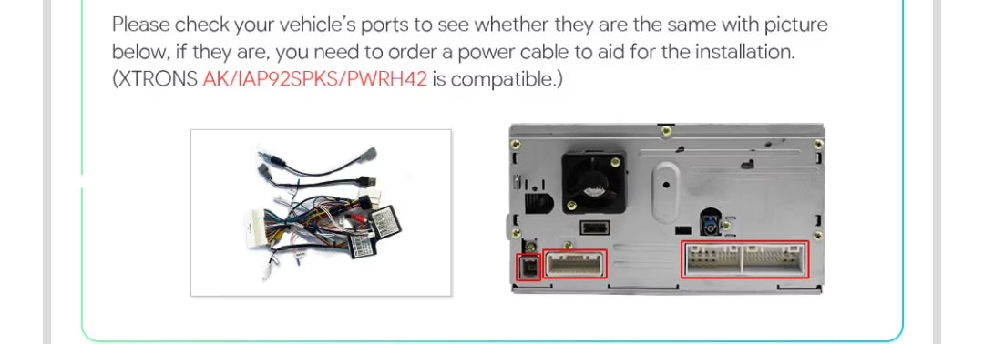 Cavo speciale Hyundai ix35 PWRH42