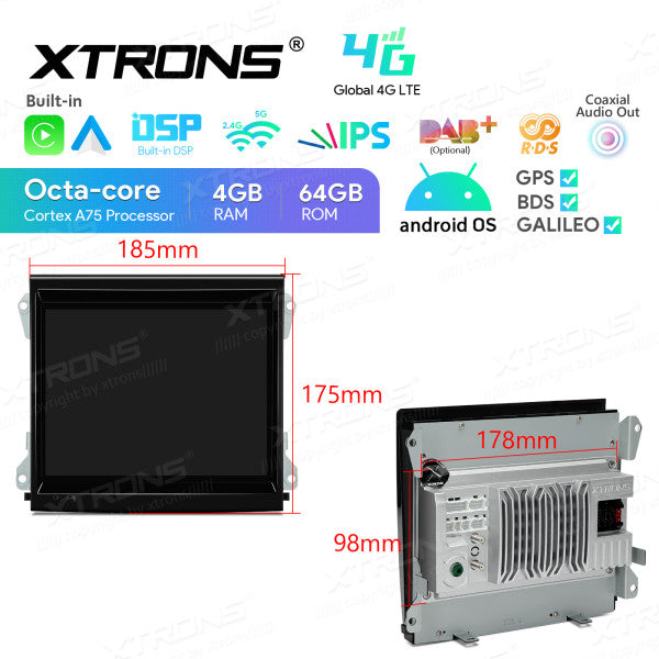 Porsche Cayenne (tipo 92A o E2) (2010-2016) 8,4" con sistema PCM 3.1 carplay Android auto wireless WiFi Bluetooth navigatore satellitare radio RDS lettore USB schermo touch screen IA84KYPT