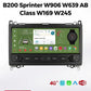 Mekede 10.26-inch Android 15 Car Radio 4G+64G For Mercedes-Benz W169 W245 B200 W906 Sprinter W639 Wireless Carplay Navigation GPS Intelligent Systems D0T1E32