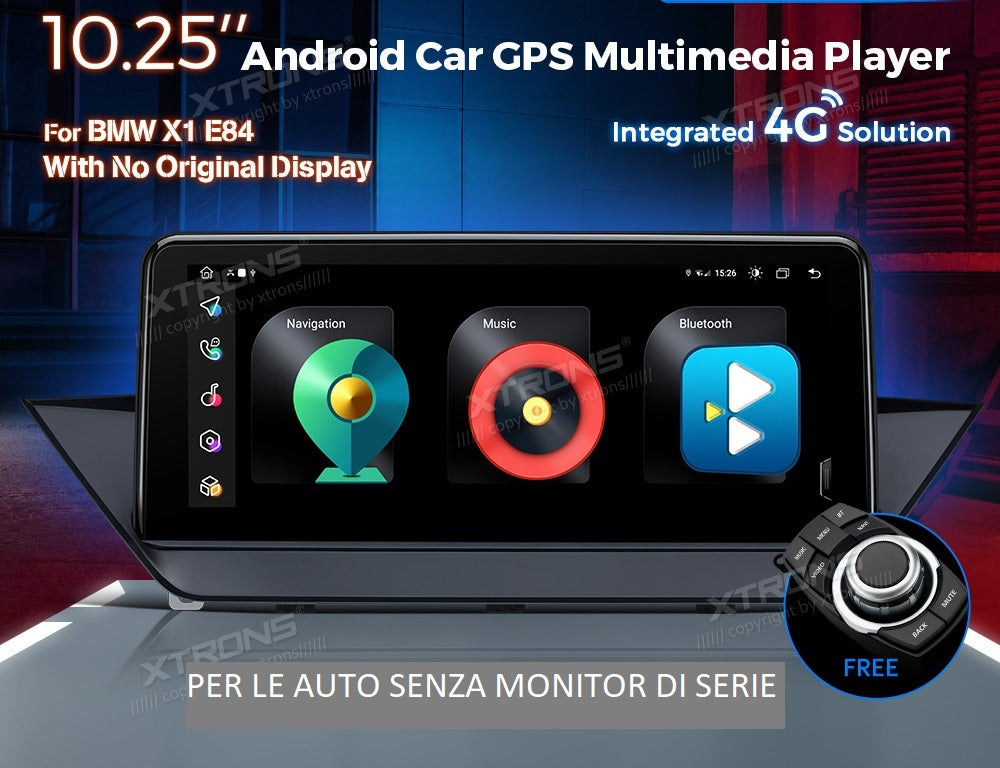 BMW E87/E88/E82/E81 (2006-2012)CIC/CCC/e senza monitor di serie 10.25'' Android 12 8 Core 2+32  Car Stereo  4G  AA CP DSP QEB1287UN_L
