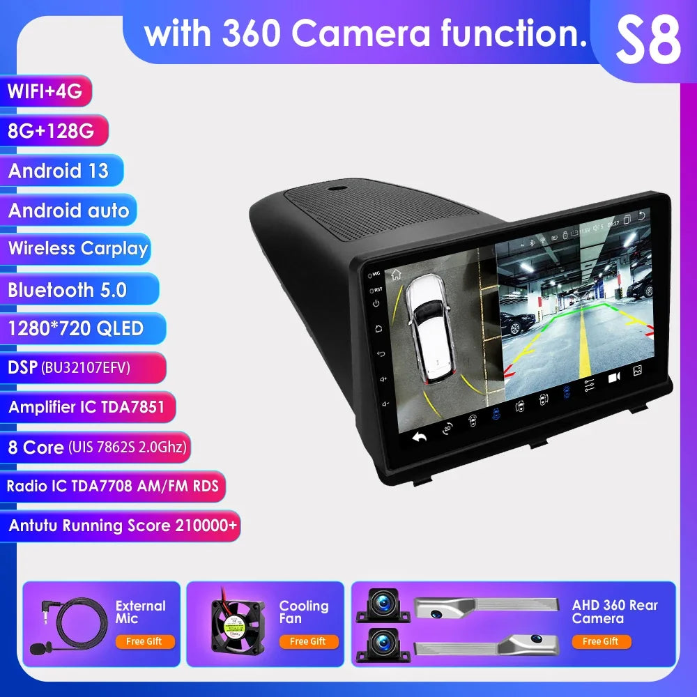 Opel Antara 1 2006 - 2017 9" / 10,33" Android 14 Carplay Android auto wireless wifi bt gps 4g  AUTMZFAO