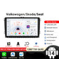 VW/Volkswagen/Golf/Passat/b7/b6/Skoda/Seat/Octavia/Polo/Tiguan 9" Android 14 Carplay Android auto wireless wifi bt gps 4g AUTMZN4F