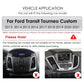 Ford Transit Tourneo Custom 2013-2021 9" Android 14 Carplay Android auto wireless wifi bt gps 4g  AUTMCWA3