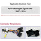 Volkswagen Tiguan 1NF 2007-2016 9,7" " Android 14 Carplay Android auto wireless wifi bt gps 4g  AUTMQ522