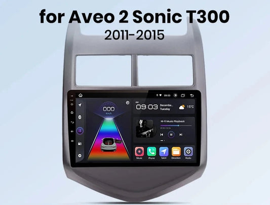 Chevrolet Aveo 2 Sonic T300 2011 - 2015 V1 Plus Car Radio   wireless CarPlay Android Auto GPS RDS USB autoradio AUTMCHVAV2