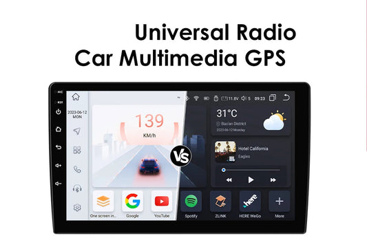 9-inch Universal Android Car Radio Headunit Intelligent System 4G WiFI BT Auto CarPlay GPS Navigation UI7862