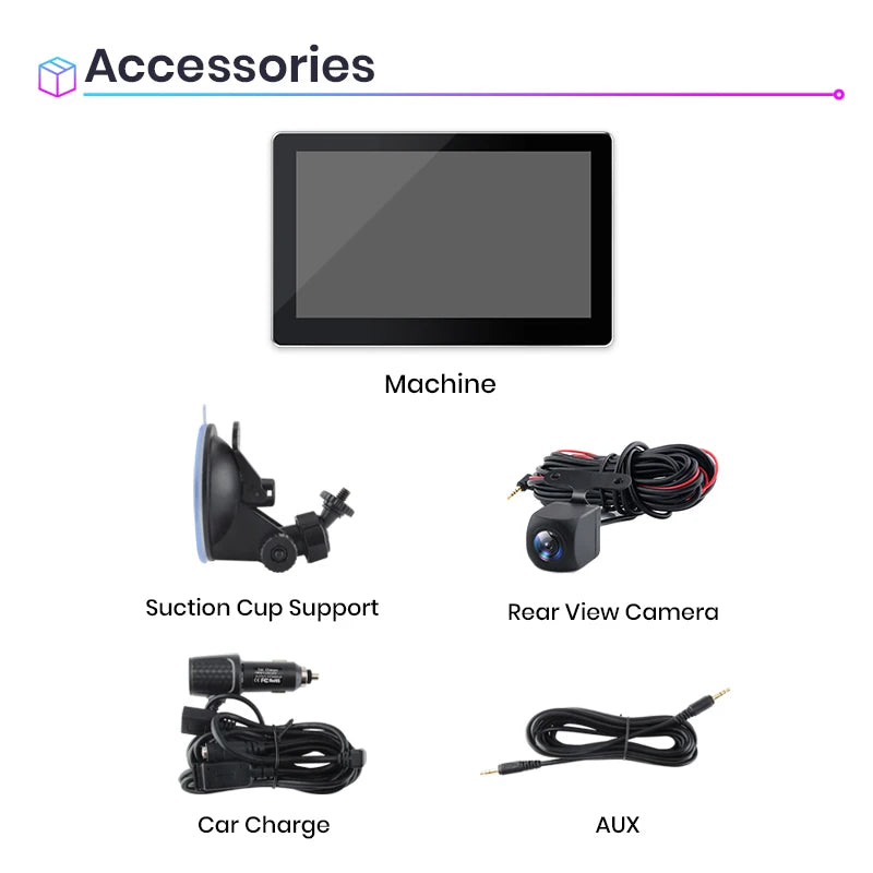 7 pollici touch screen Bluetooth Mirrorlink wireless Carplay e Android Auto AUTMNAVPT2