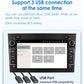 Opel Astra H J 2004 Vectra Vauxhall Antara Zafira Corsa C D Vivaro Meriva 7" Android 14 Carplay Android auto wireless wifi bt gps 4g   AUTMV0E4
