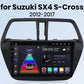 Suzuki SX4 S-Cross 2012 - 2017 Car Radio rds bt wifi gps   wireless CarPlay Android Auto car intelligent systems AUTMSZKX4S