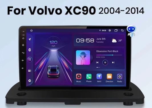 Volvo XC90 2004-2014 V1pro AI Voice 2 din wireless  Carplay Android Auto Radio RDS WIFI GPS BT  4G Car Multimedia  autoradio AUTMVOVXC909