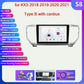 KIA Sportage 4 2016 -2021 9" Android 14 Carplay Android auto wireless wifi bt gps 4g AUTMO3SQ