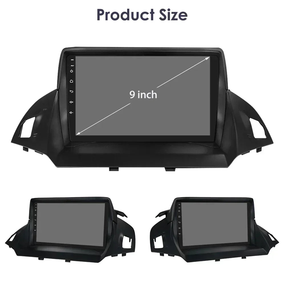 Ford Kuga 2 2013 - 2017 C MAX  C-MAX 2010 - 2017   9" Android 14 Carplay Android auto wireless wifi bt gps 4g AUTMPLDD