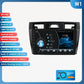 Ford Fiesta Mk VI 5 Mk5 2002 - 2008 9" Android 14 Carplay Android auto wireless wifi bt gps 4g  AUTMRL7L