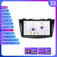 Suzuki Swift 4 2011-2015 9" Android 14 Carplay Android auto wireless wifi bt gps 4g  AUTMSCNB