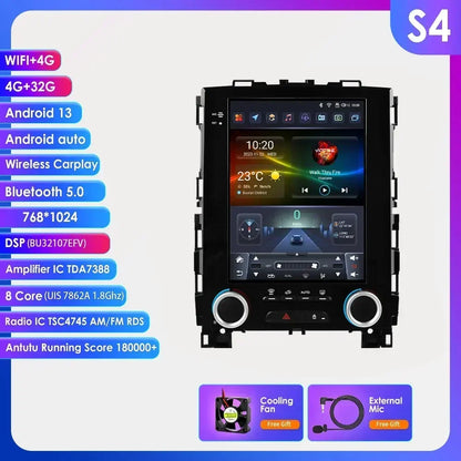 Renault Koleos Megane 4 Samsung SM6 Talisman 2017-2019 9,7" Android 14 Carplay Android auto wireless wifi bt gps 4g  AUTM9IJM