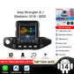 Jeep Wrangler JL Gladiator 2018-2023  9,7" Android 14 Carplay Android auto wireless wifi bt gps 4g  AUTM4XE5