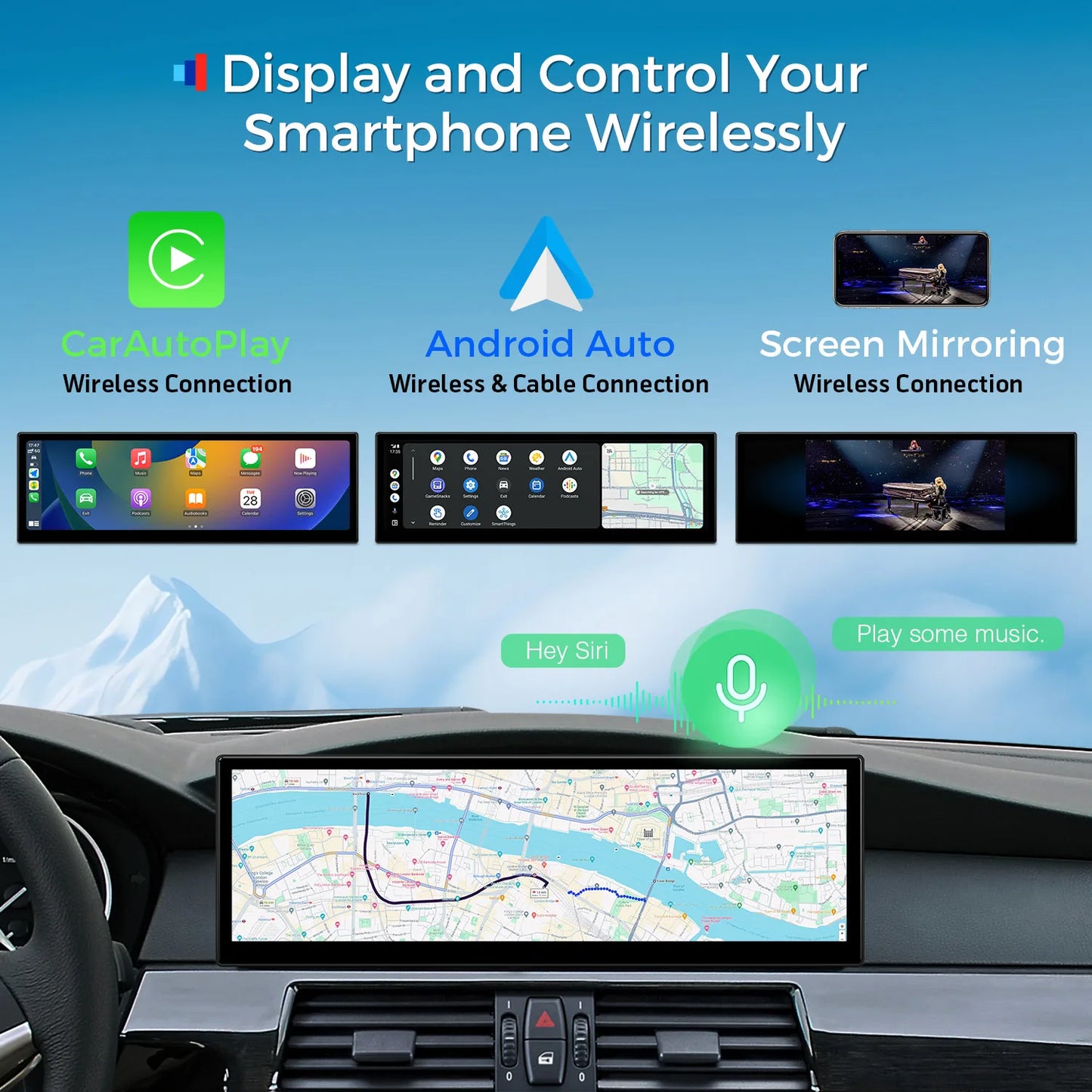 BMW 5 Series E60/61/62/63 CCC 14.9'' Android 13  8 Core  4+64GB Car Radio 4GLTE CarPlay Android Auto DSP QLB4260CC