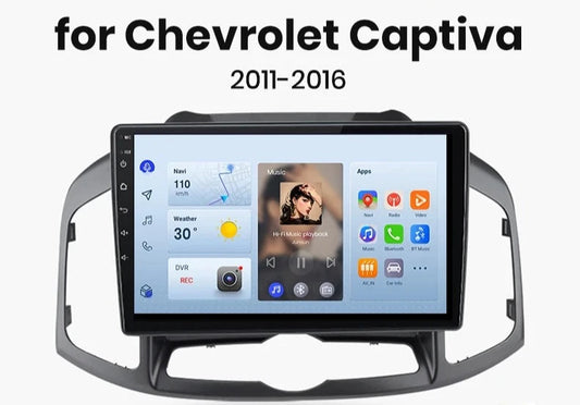 Chevrolet Captiva 2011-2016  10"   Wireless CarPlay Android Auto Radio For  4G Car Multimedia GPS 2din autoradio AUTMCHRTV