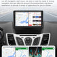 Ford Fiesta 2009-2017 9" Android 14 Carplay Android auto wireless wifi bt gps 4g  AUTMQZ61