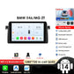 BMW E46 M3 X5 1998-2006 Rover 75 Coupe 9" Android 14 Carplay Android auto wireless wifi bt gps 4g  AUTM550L