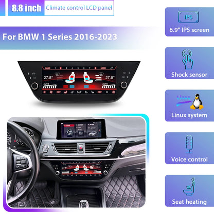 BMW 1 2 3 4 5 6 Series GT X1 X5 X4 X4M M4 X3 X3M M3 2013-2020 Pannello di climatizzazione LCD e comandi  riscaldamento sedili AUTMLCDBM
