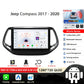 Jeep Compass 2017 -2020 10" Android 14 Carplay Android auto wireless wifi bt gps 4g AUTM4RUA