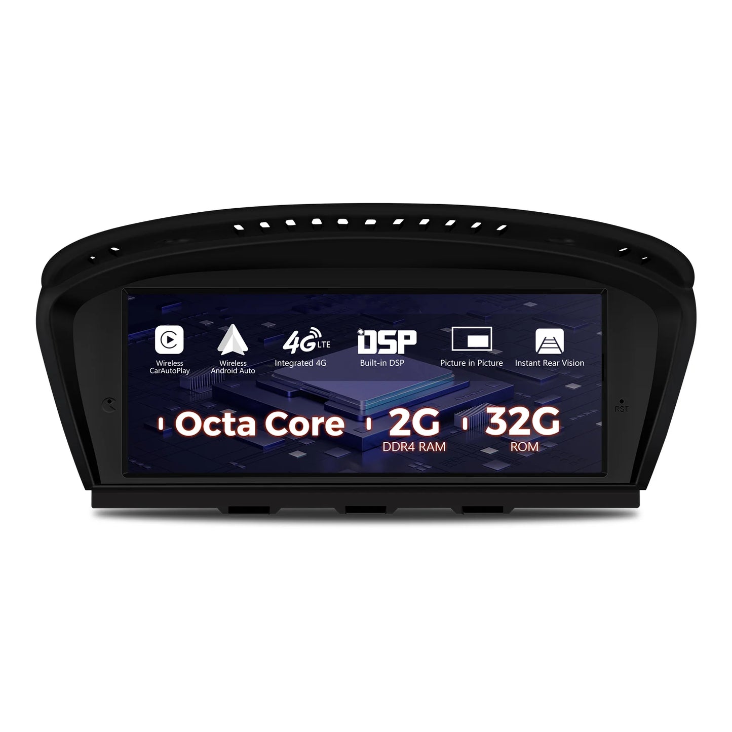 BMW  5 Series E60  2005-2008 / 3 Series E90  CCC/CIC 8.8'' Android 13 2+32GB Octa core Car Multimedia Player GPS carplay android auto  QEB8260CC
