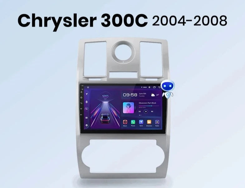 Chrysler 300C Aspen 2004-2008 Car Radio Multimedia  CarPlay Android Auto GPS AUTMCHR1