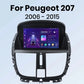 Peugeot 207 207CC 2006 - 2015 Car Radio rds WIFI BT GPS   wireless CarPlay Android Auto car intelligent systems AUTMPEG207