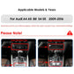 Audi A4 A4L B8 2009 - 2016 10,25" Android 14 Carplay Android auto wireless wifi bt gps 4g  AUTMCYZ9