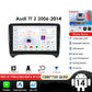 AUDI TT MK2 8J 2006 -2014 9" Android 14 Carplay Android auto wireless wifi bt gps 4g  AUTMMWU1