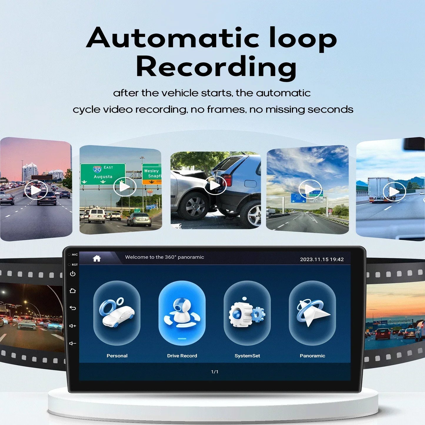 Volkswagen UP! 2017 -2023 9" Android 14 Carplay Android auto wireless wifi bt gps 4g  AUTMYZ23