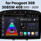 Peugeot 308 308SW 408 2012 - 2020  Radio WIFI GPS BT RDS wireless CarPlay Android Auto car intelligent systems AUTMPG3089