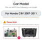 Honda CRV CR-V 2007-2011 9" Android 14 Carplay Android auto wireless wifi bt gps 4g AUTML773G