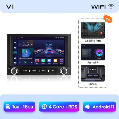 Peugeot 3008 2009 - 2015 7"  wireless CarPlay Android Radio RDS wifi bt gps USB AUTMPEG7P