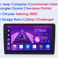 Jeep Chrysler Compass Commander Grand Cherokee Wrangler Liberty Dodge 10.1" Android 12 Car Radio GPS Multimedia Carplay Android AUTMCGWD