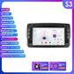 Mercedes Benz CLK C209 W209 W203 W463 W168 Viano 7" Android 14 Carplay Android auto wireless wifi bt gps 4g  AUTM3WB7