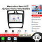 Mercedes-Benz A W168 C W203 G W463 Viano Vito CLK Class C209 1998-2006 9" Android 14 Carplay Android auto wireless wifi bt gps 4g  AUTMZH0A