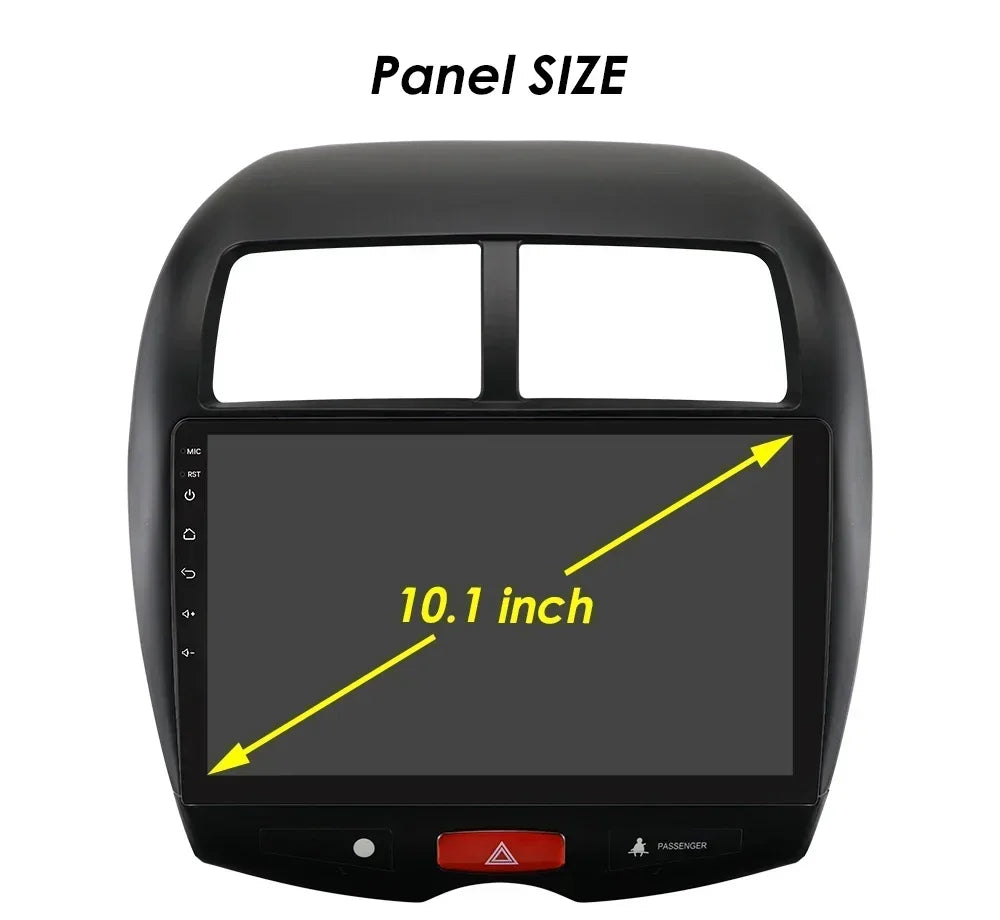 Mitsubishi ASX 1 2010 - 2018 9"Android 14 Carplay Android auto wireless wifi bt gps 4g RDS AUTMMTBSX