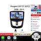 Peugeot SW 207 CC 207 CC 2006-2015  Car Radio RDS WIFI BT GPS wireless CarPlay Android Auto AUTM76EA