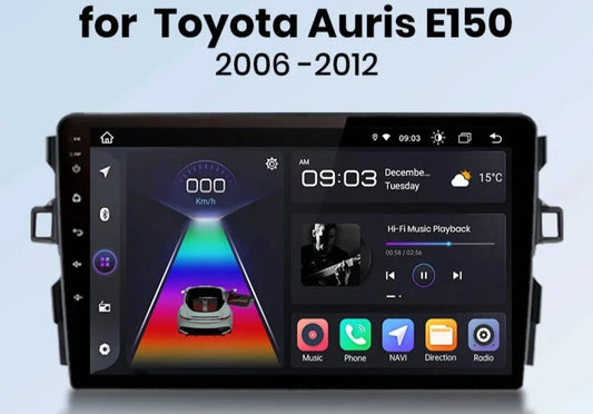 Toyota Auris E150 2006 -2012 V1pro AI Voice Carplay Android Auto Radio RDS WIFI GPS BT  Car Multimedia  autoradio AUTMTAYASE